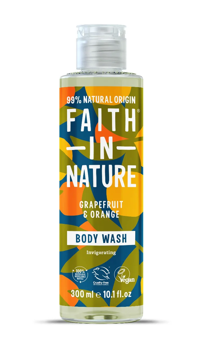 Faith in Nature Sprchový gel grapefruit & pomeranč 300 ml