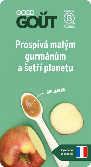 Good Gout BIO Jablko (4x85 g) Good Gout BIO Jablko (4x85 g)