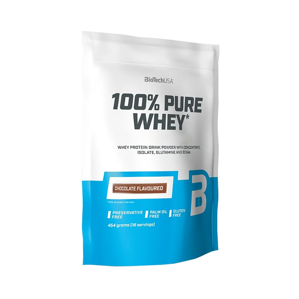 BioTech USA 100% Pure Whey 400g - karamel, kapučíno