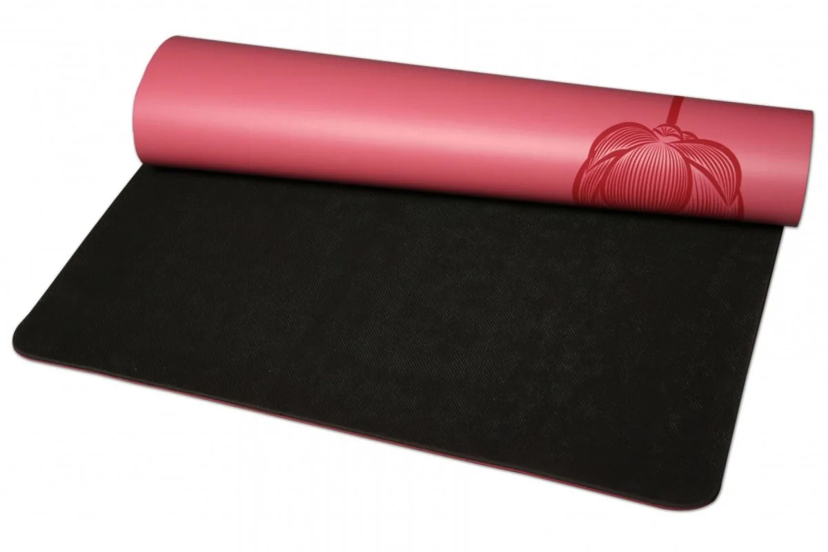 SharpShape Podložka na jógu PU FLOWER