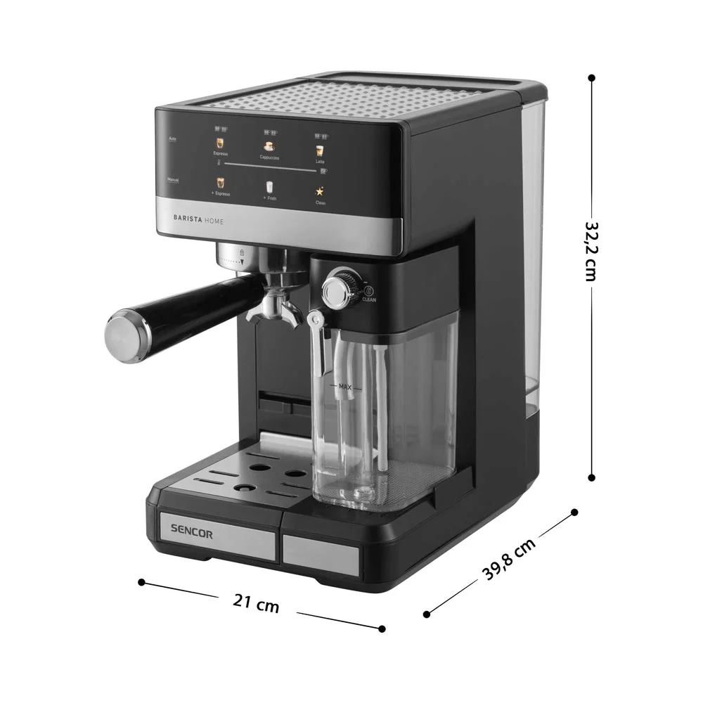 SENCOR SES 4060BK pákový espresso kávovar