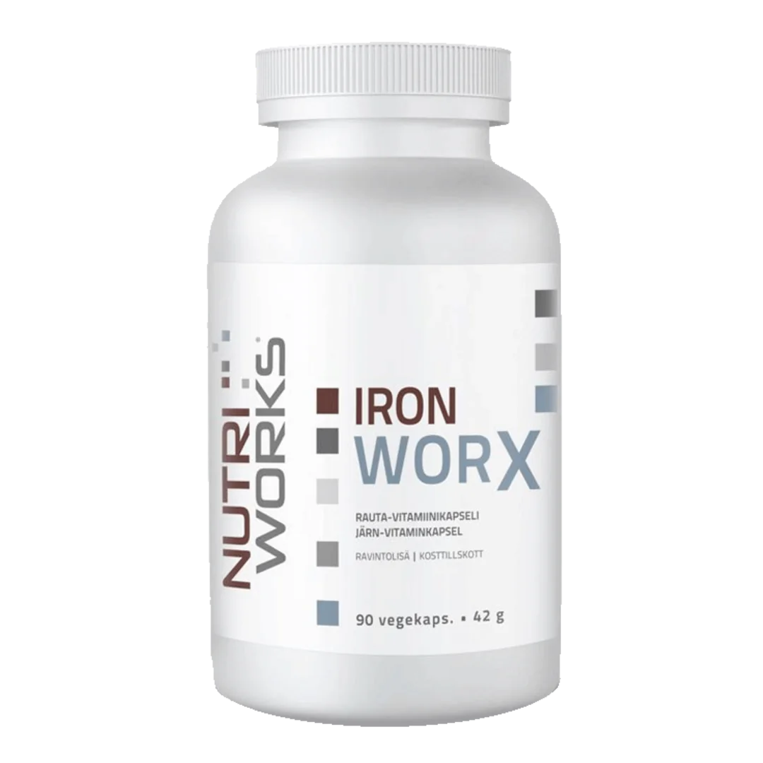 NutriWorks Iron Works - 90 kapslí
