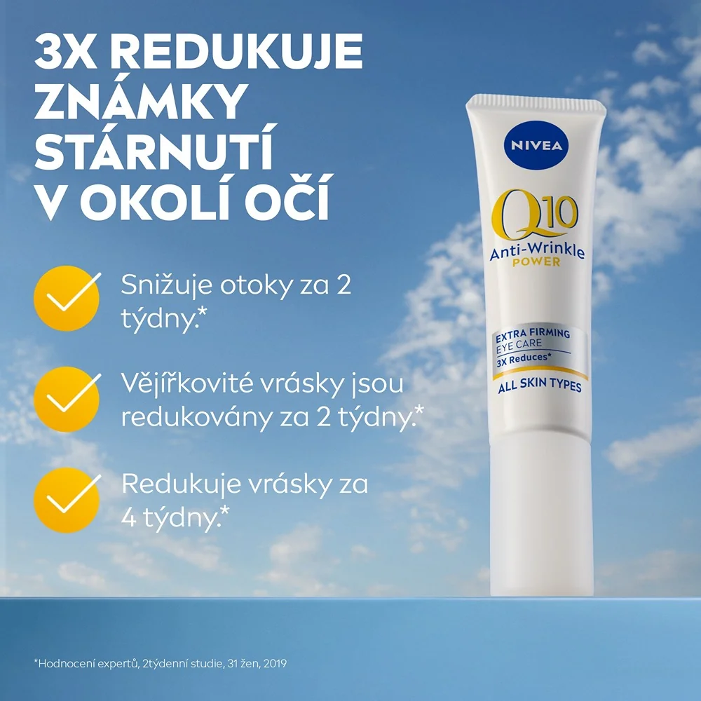 Nivea Q10 Power Zpevňující oční krém 15 ml