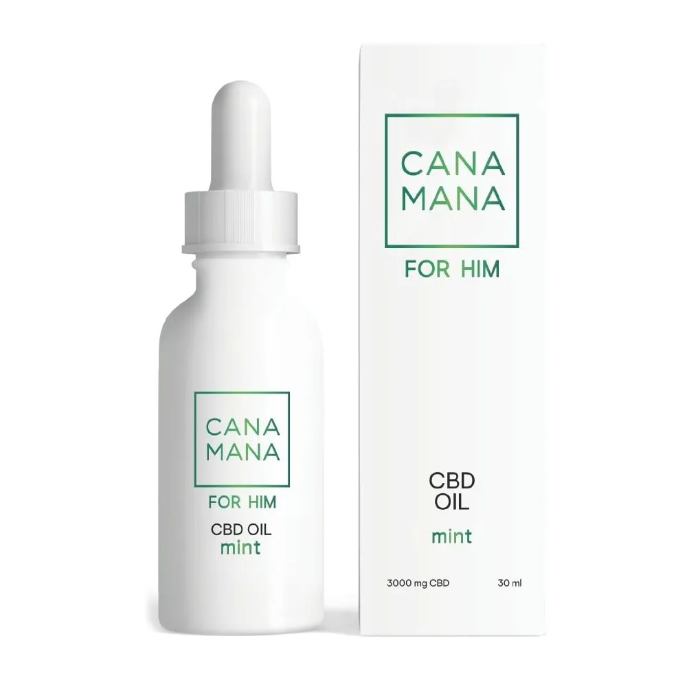 CANAMANA for Him CBD Oil mint 30 ml