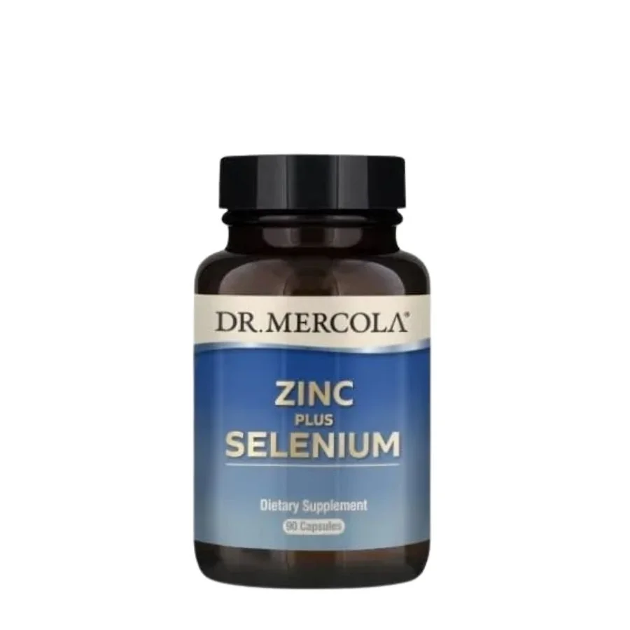Dr. Mercola Zinek se selenem a mědí 90 kapslí