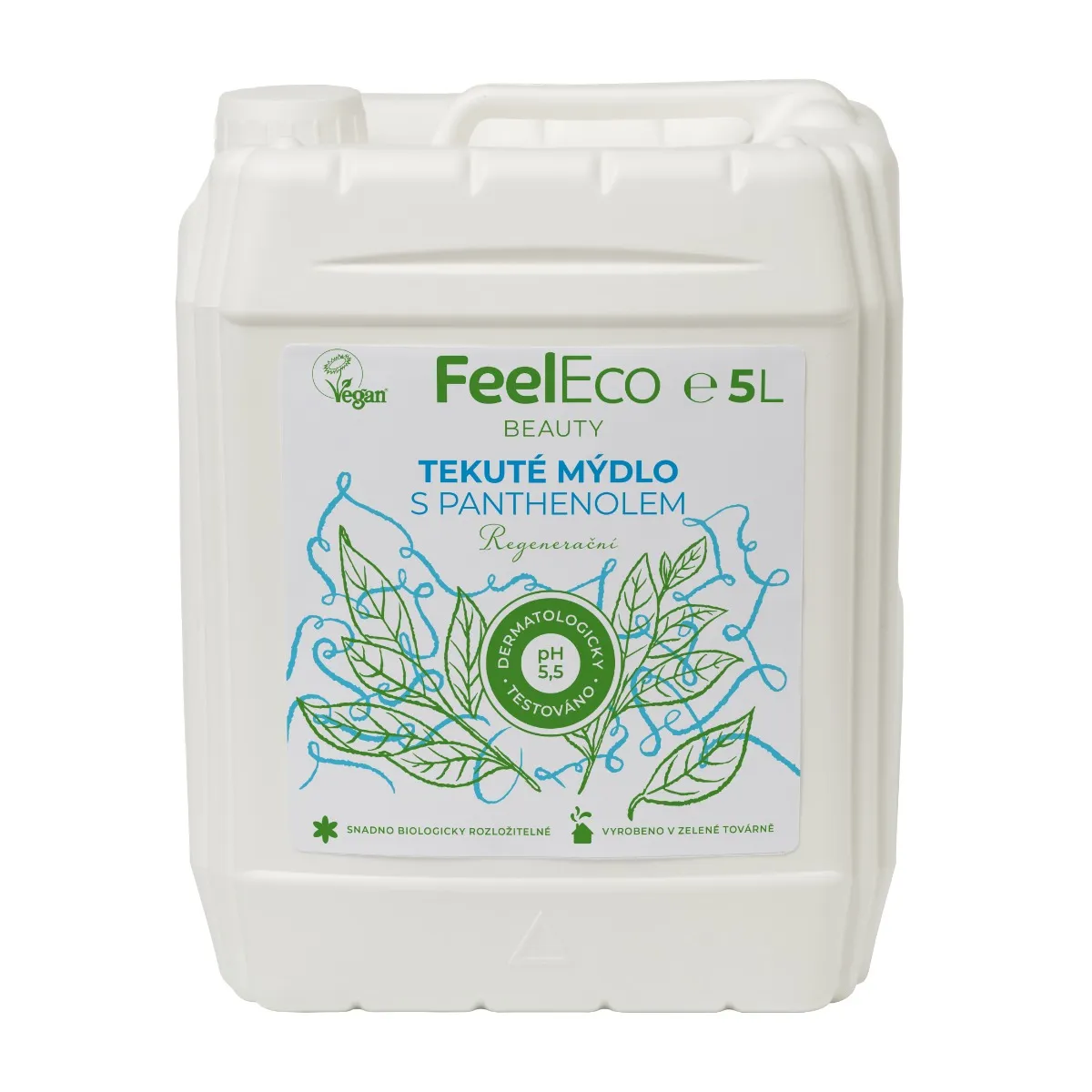 Feel Eco Tekuté mýdlo s panthenolem 5 l