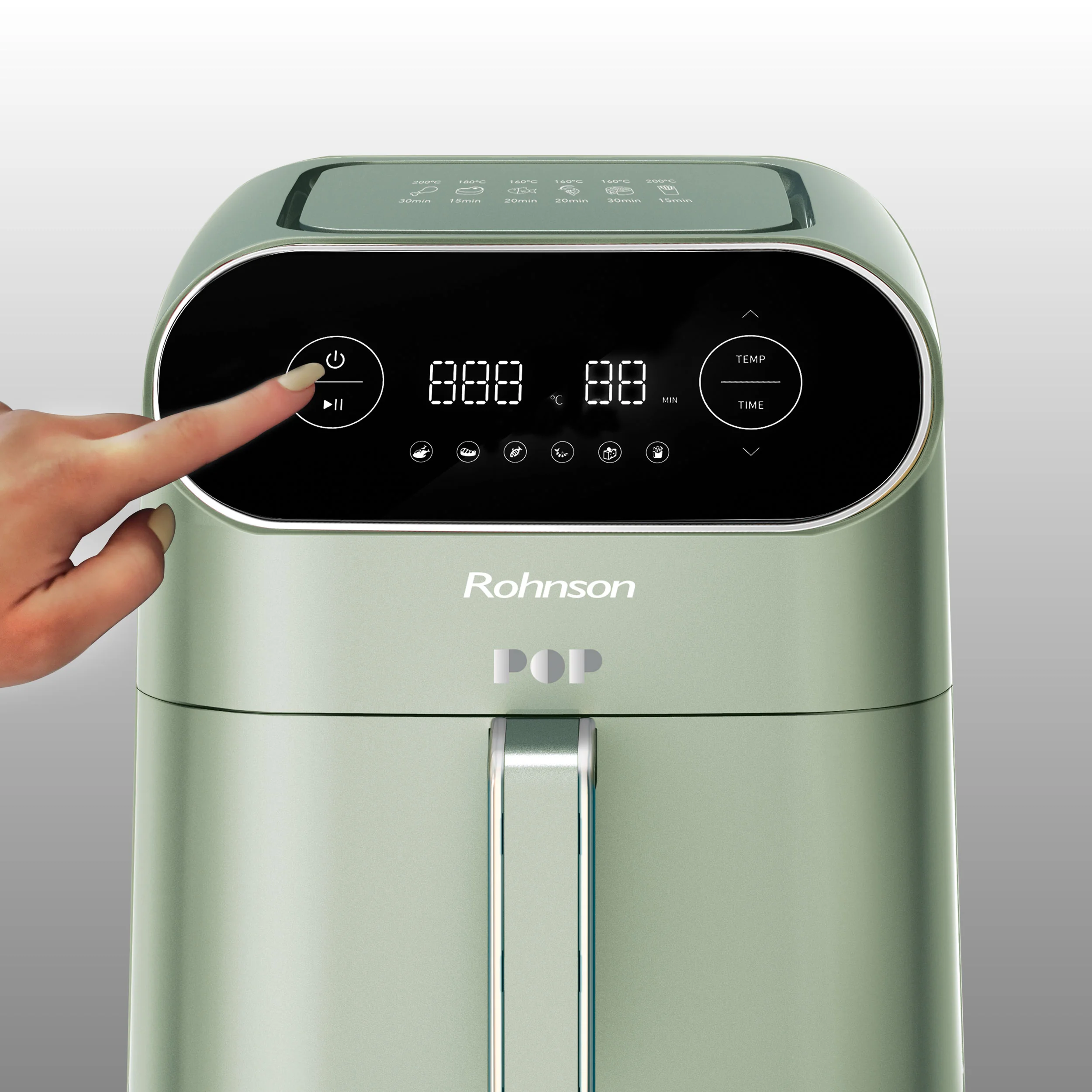 Rohnson Horkovzdušná fritéza R-2859G Green – 7 l