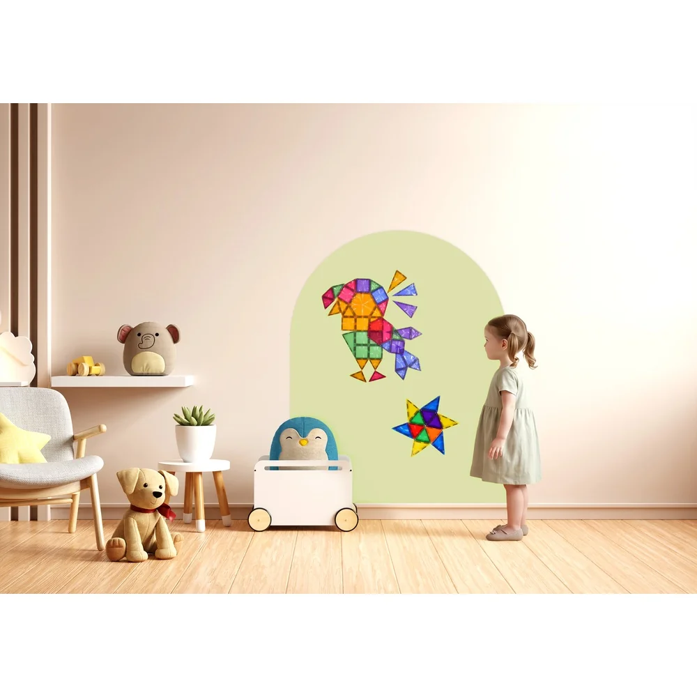Cleverclixx Magnetická nástěnná fólie Soft Olive, 95 × 75 cm