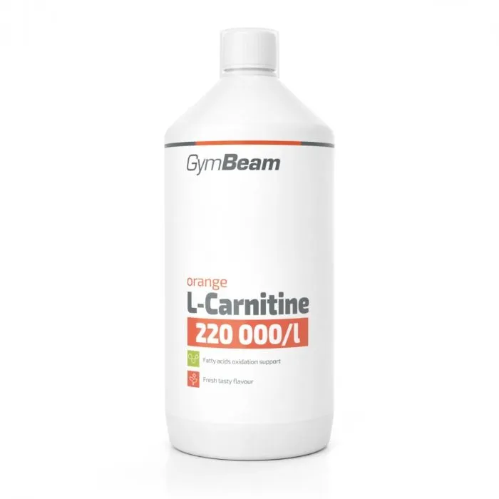 GymBeam Spalovač tuků L-Karnitin orange 500 ml