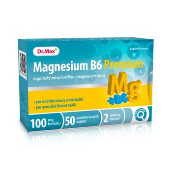 Dr. Max Magnesium B6 Premium 100 mg 50 tablet