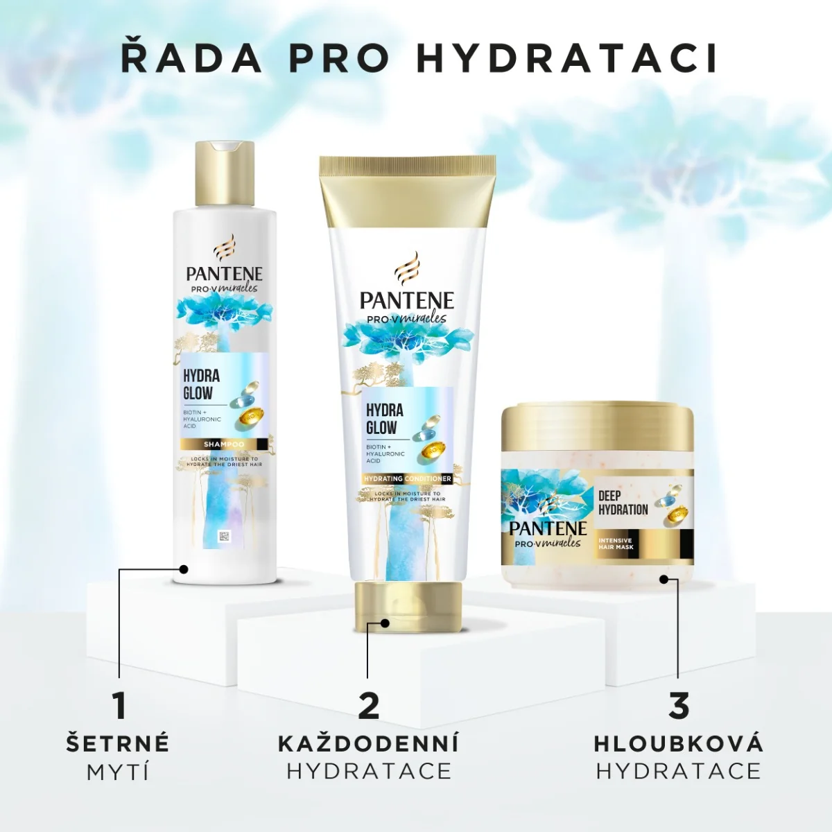 Pantene Pro-V Hydration hydratační šampon 250 ml