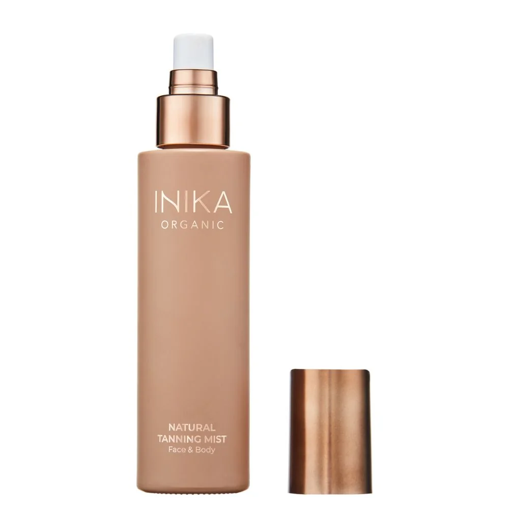 Inika Organic Tanning Mist Přírodní opalovací mlha na obličej a tělo 120 ml