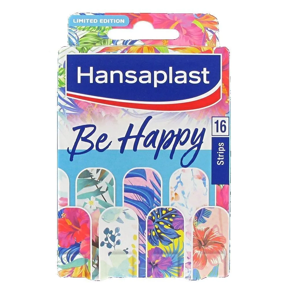 Hansaplast Be Happy barevné náplasti 16 ks