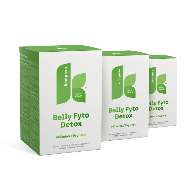 KOMPAVA Belly fyto Detox 400g/60 porcí 