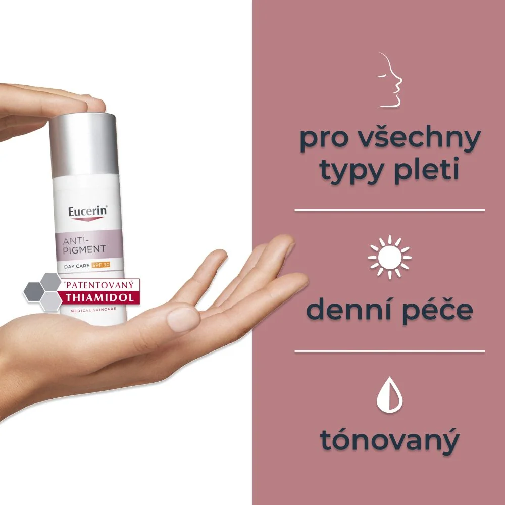 Eucerin AntiPigment SPF30 tónovaný denní krém středně tmavý 50 ml