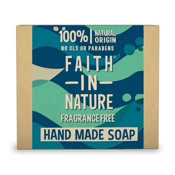 Faith in Nature Rostlinné tuhé mýdlo Mořská řasa 105 g