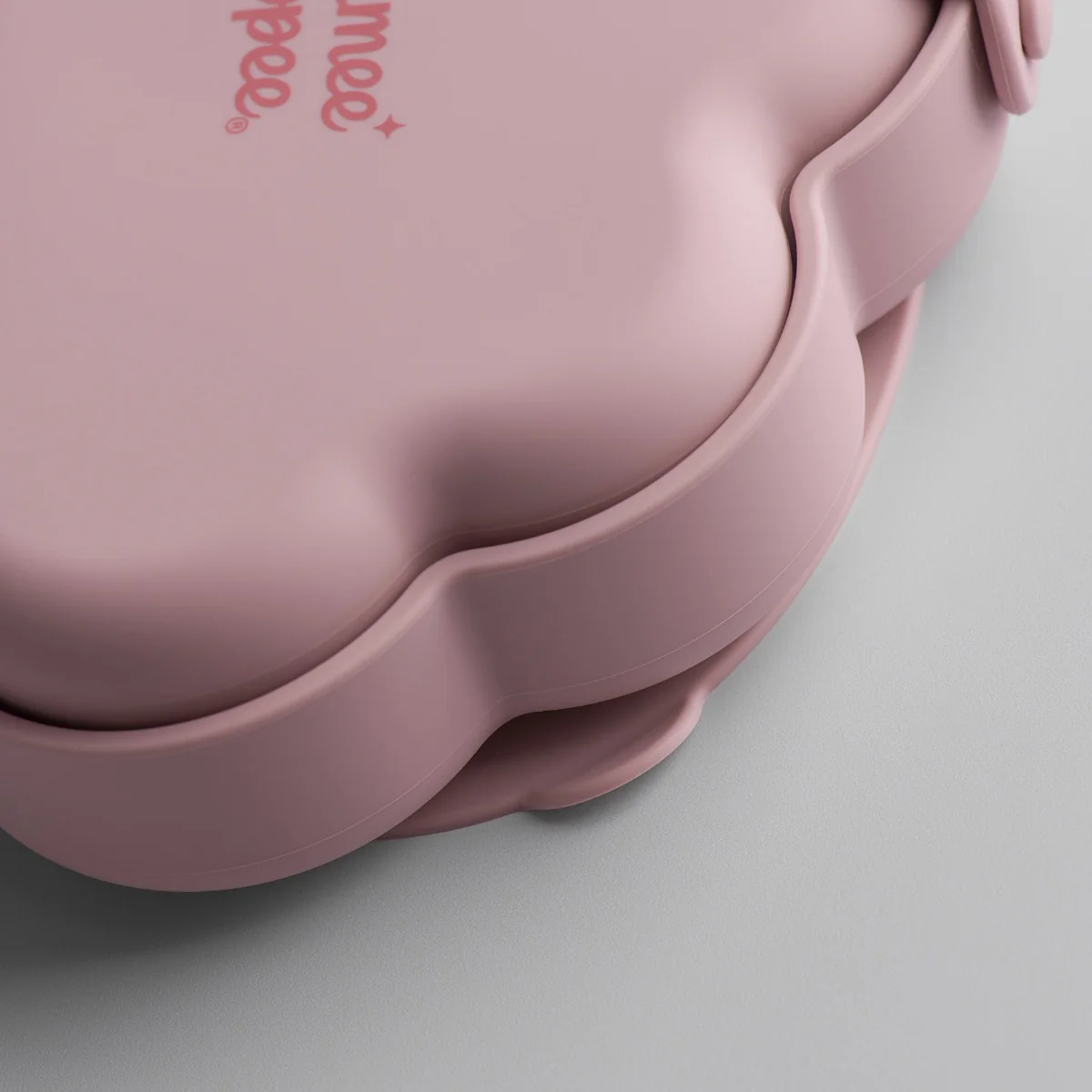 Tommee Tippee Silikonový svačinový box 1 ks růžový