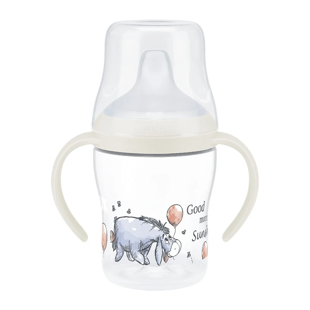 NUK Perfect Match Láhev na učení Disney Oslík 6m+ 150 ml 1 ks