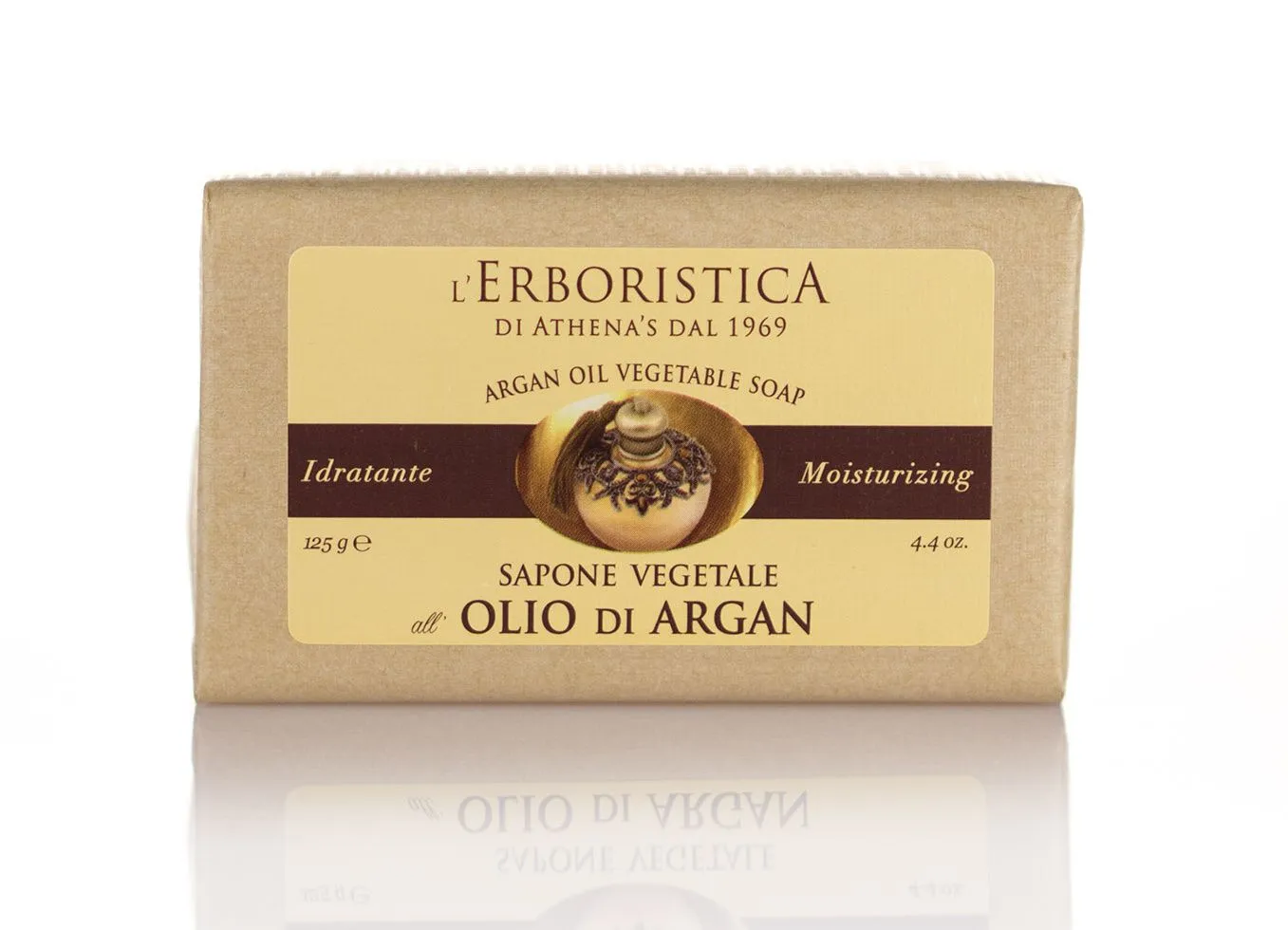 Erboristica Tuhé rostlinné mýdlo s arganovým olejem 125 g
