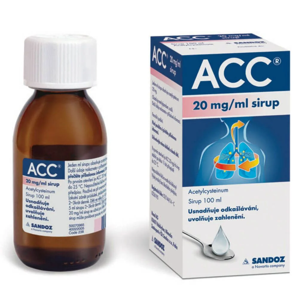 ACC 20 mg/ml sirup 100 ml