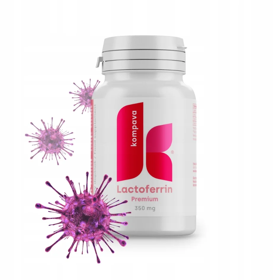 KOMPAVA Premium Lactoferrin 30 kapslí