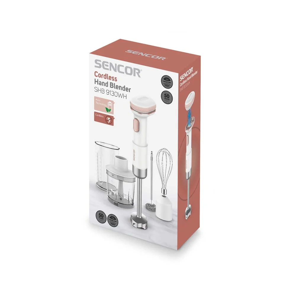 SENCOR SHB 9130WH aku tyčový mixér