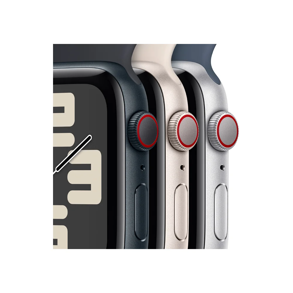 Apple Watch SE Cellular 40 mm sport band M/L smart hodinky Midnight