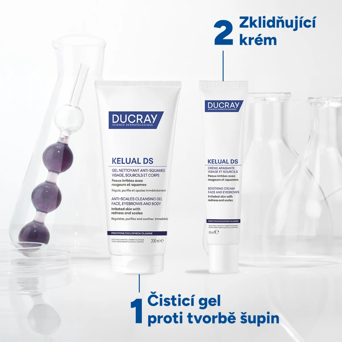 Ducray Kelual DS Čisticí gel 200 ml