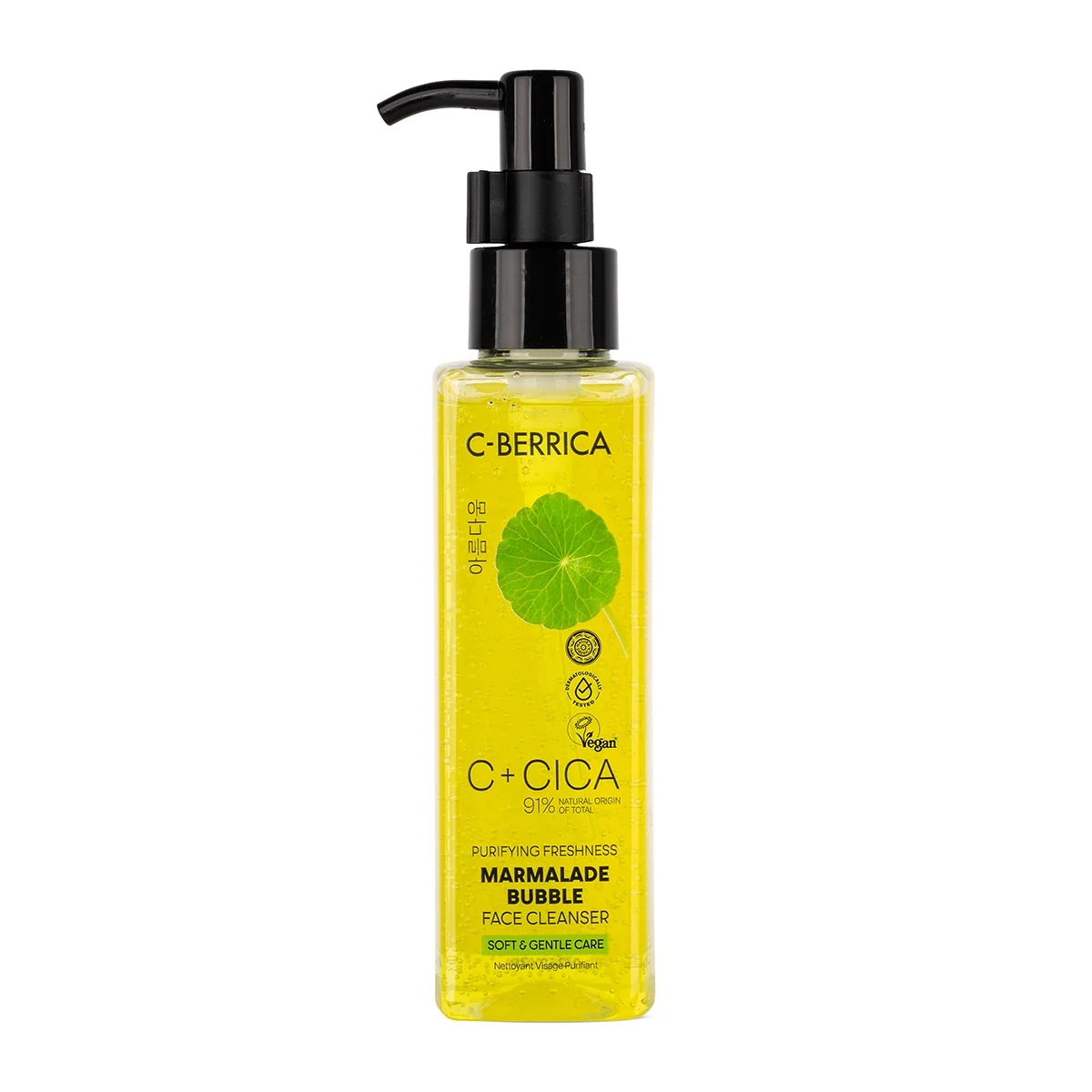 Natura Siberica CICA C-Berrica Marmelade Bubble osvěžující čistící gel 150 ml