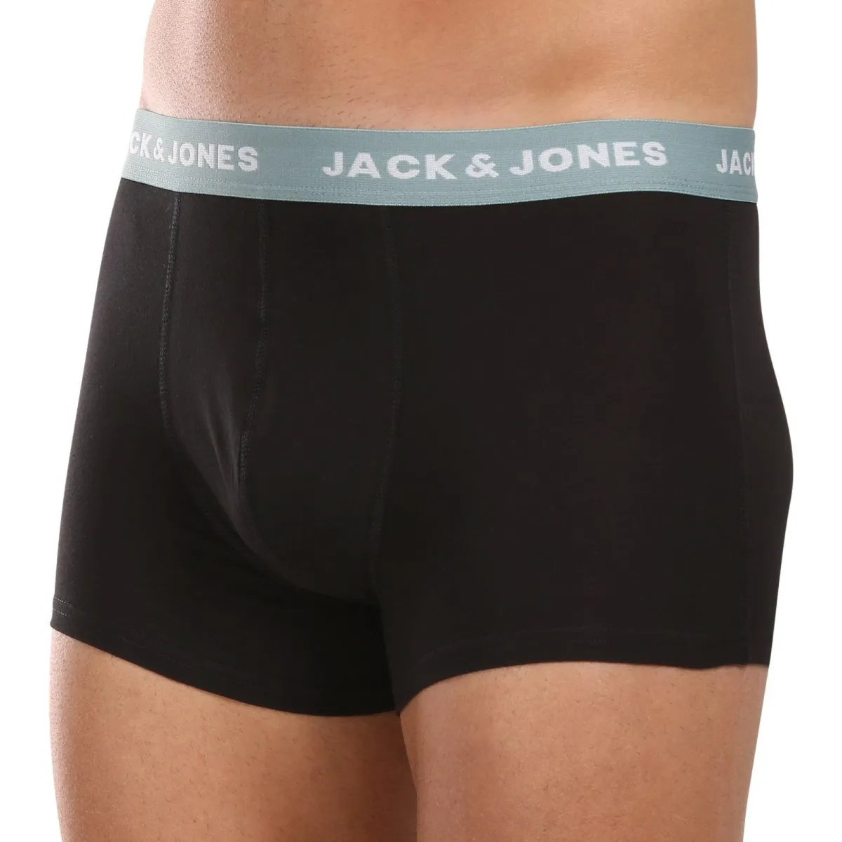 Jack and Jones 7PACK pánské boxerky černé (12230353) XL