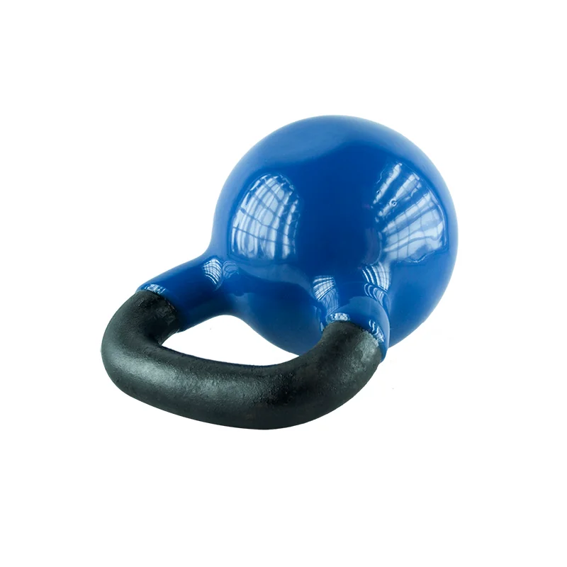 HMS Kettlebell pokrytý vinylem KN modrý - 6kg