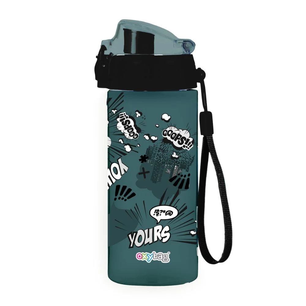 Oxybag OXY CLiCK - láhev na pití Comics, 600 ml