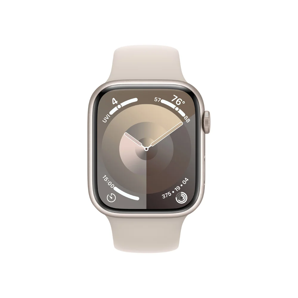 Apple Watch S9 Cellular 41 mm sport band S/M smart hodinky Starlight