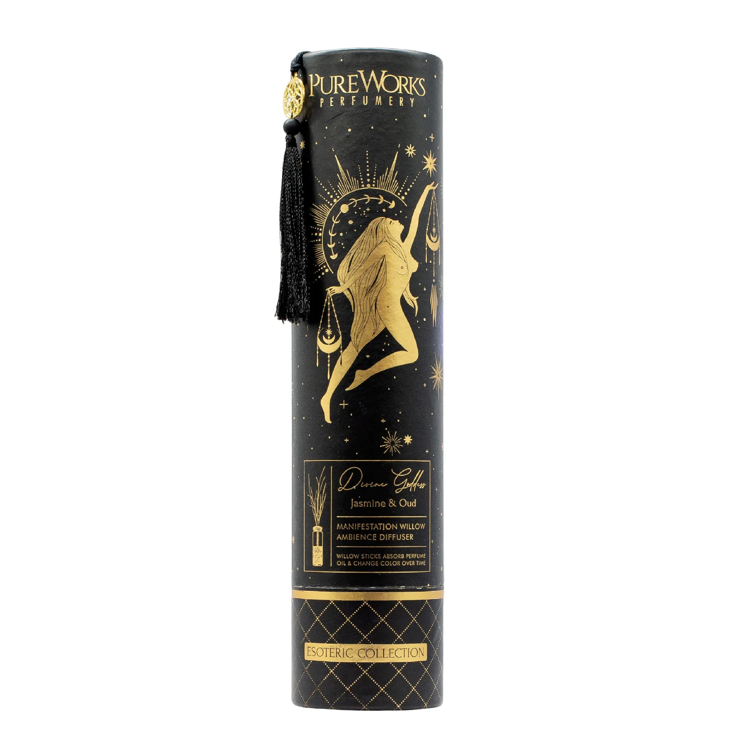 Song of India Organický vonný difuzér Pure Works - Jasmine & Oud 100 ml