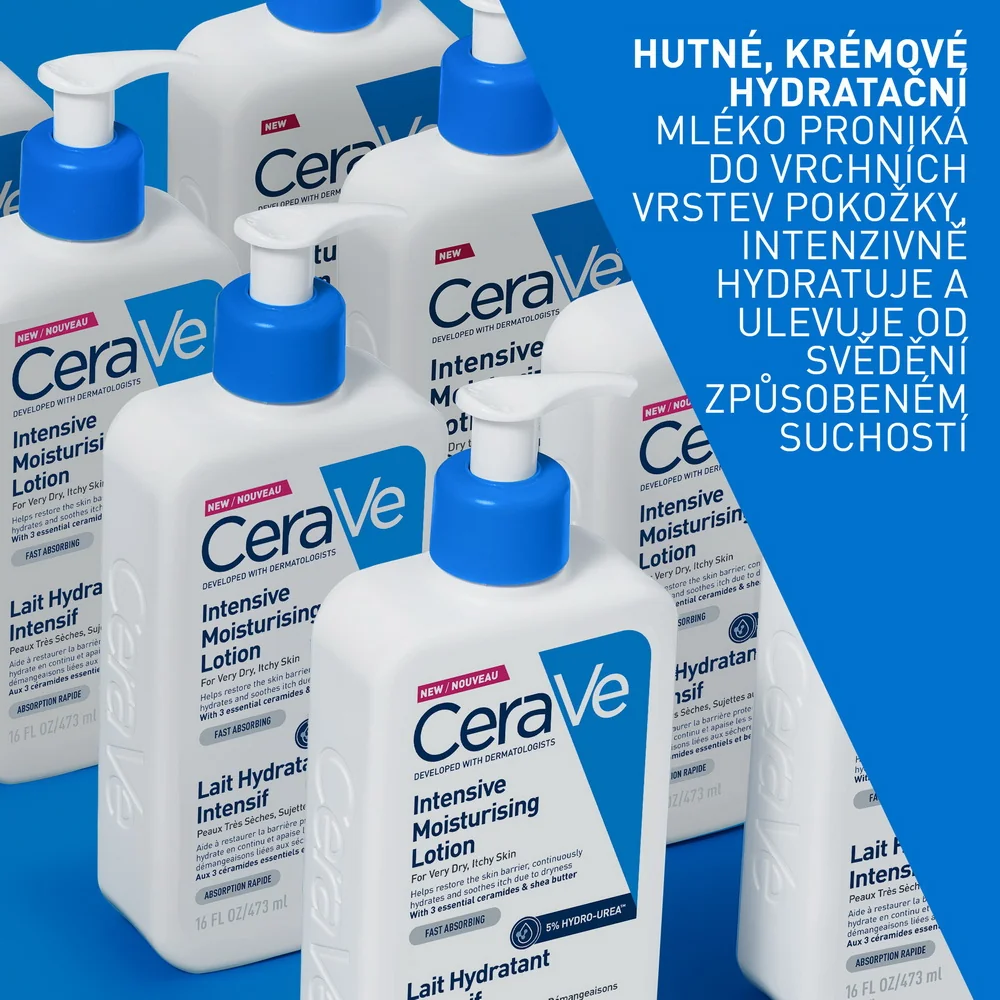 CeraVe Intenzivní hydratační mléko 473 ml