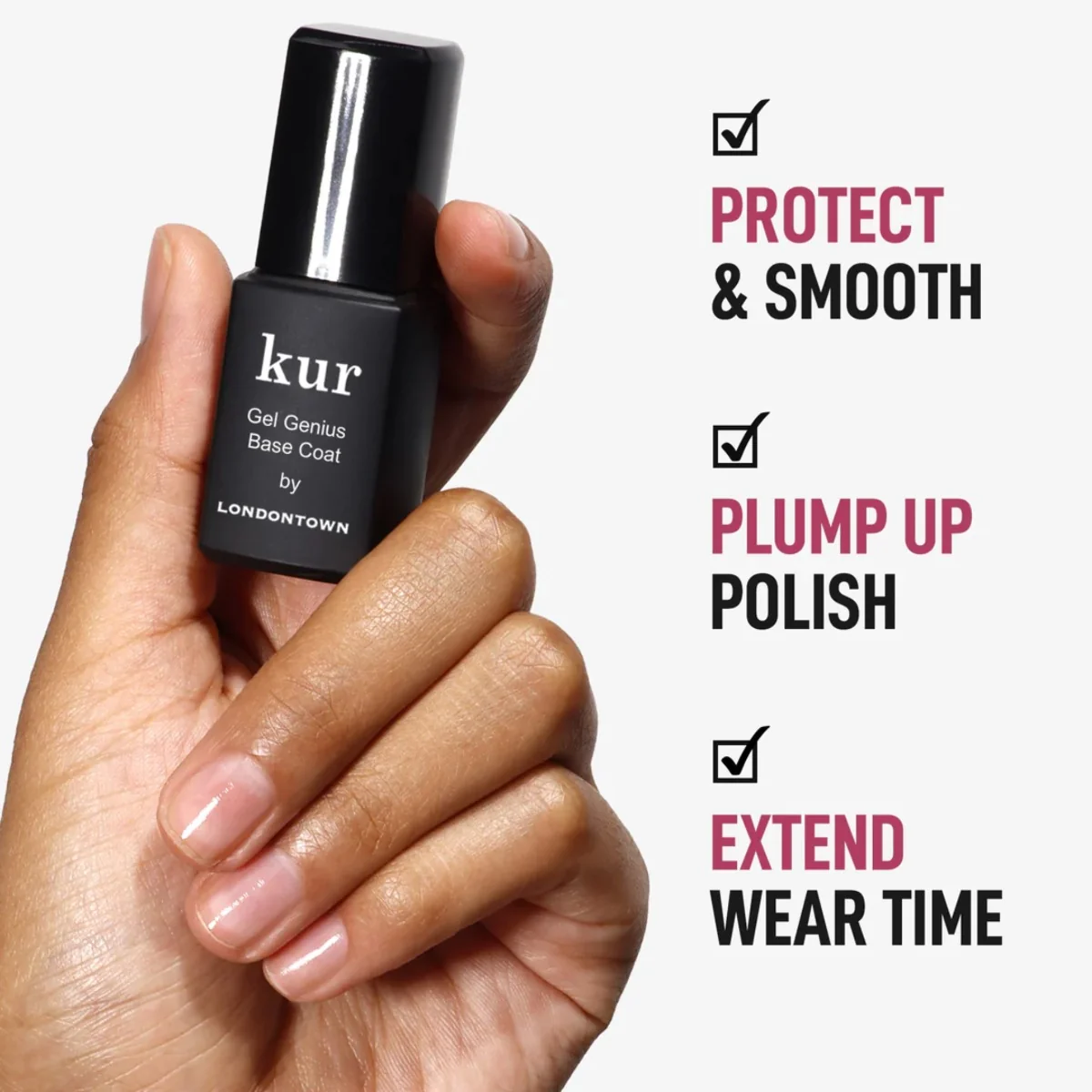 Londontown kur Gel Genius base coat s gel-like efektem 12 ml