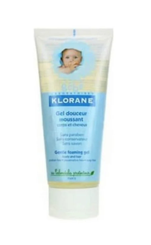 KLORANE BEBE jemný pěnivý gel 200ml