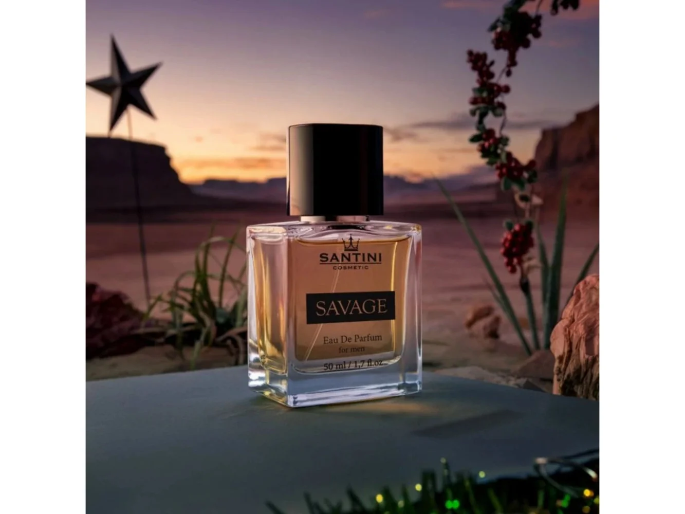 Santini Parfémovaná voda pro muže - Savage, 50ml