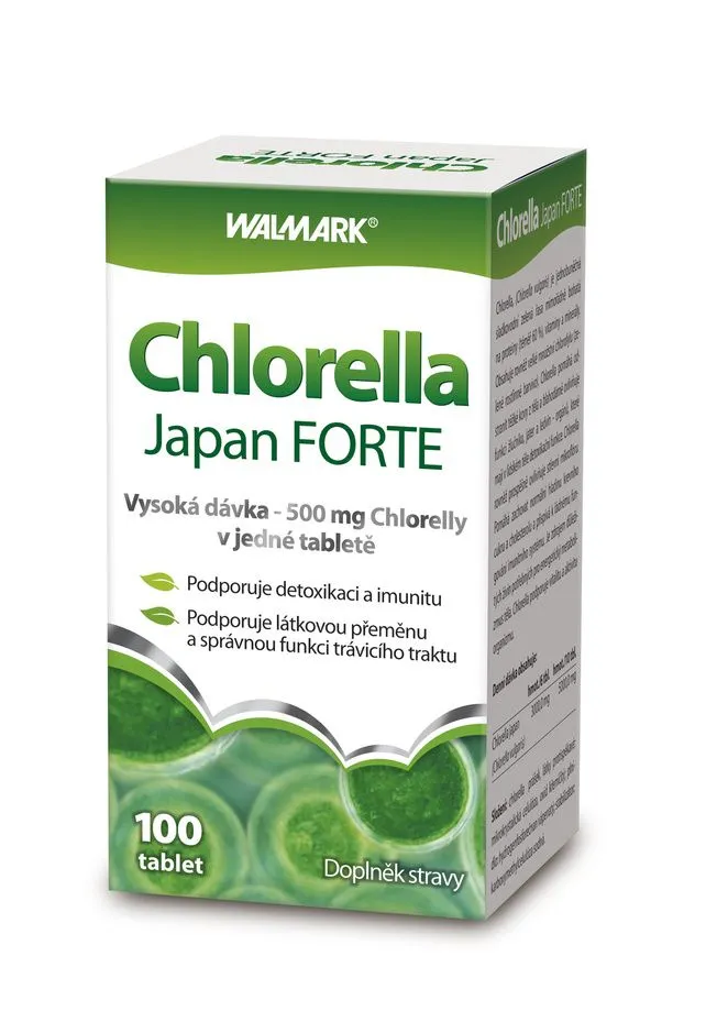 Walmark Chlorella Japan Forte 500 mg 100 tablet