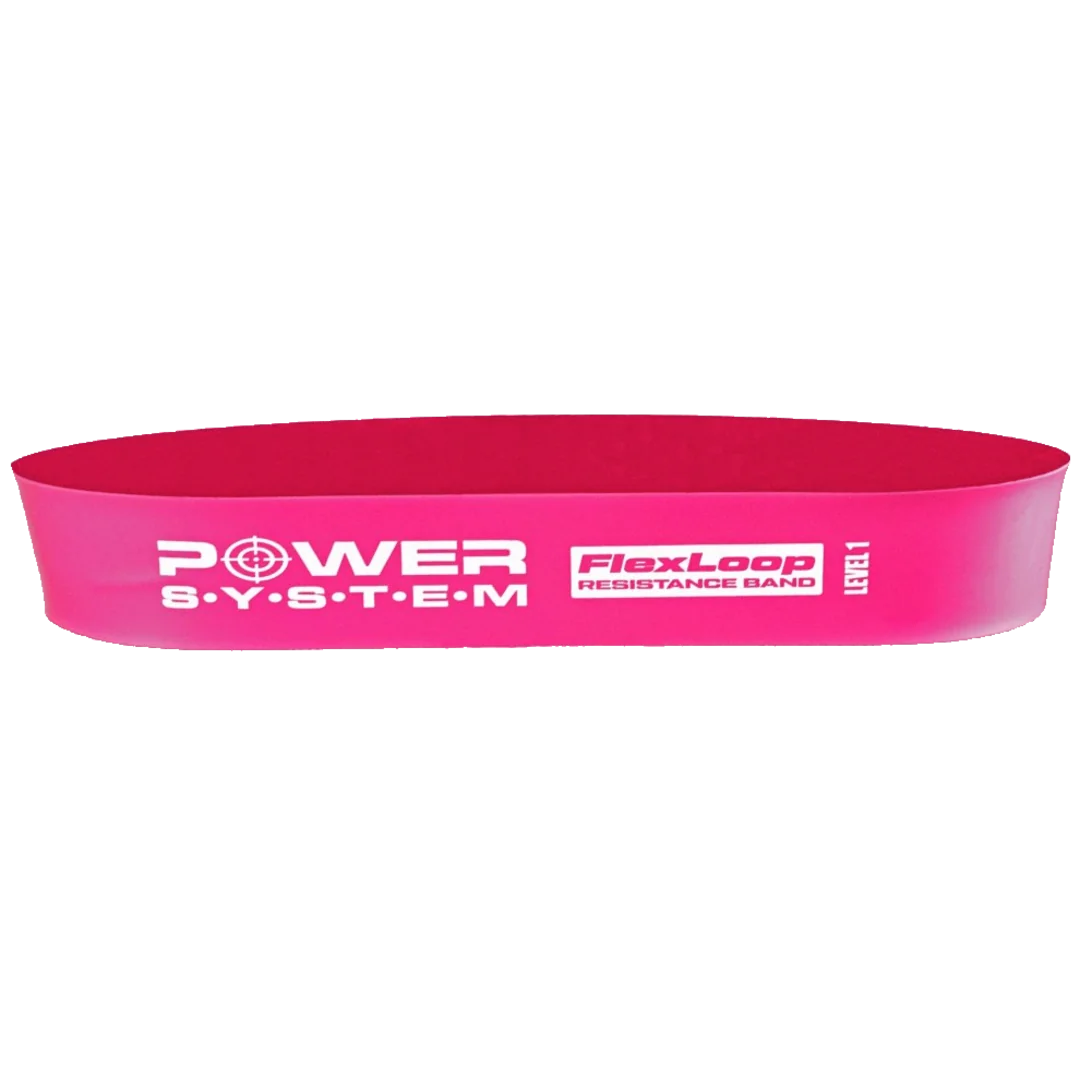 Power System Gumička na cvičení FLEX LOOP - růžová