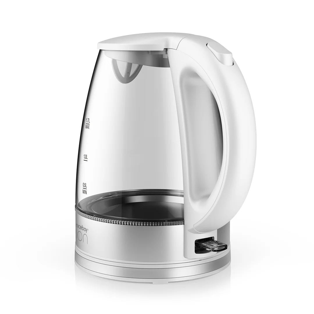 Niceboy ION Kettle K1 Crystal Glass White