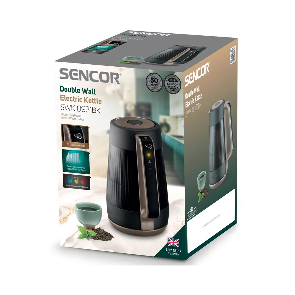 SENCOR SWK 0931BK rychlovarná konvice