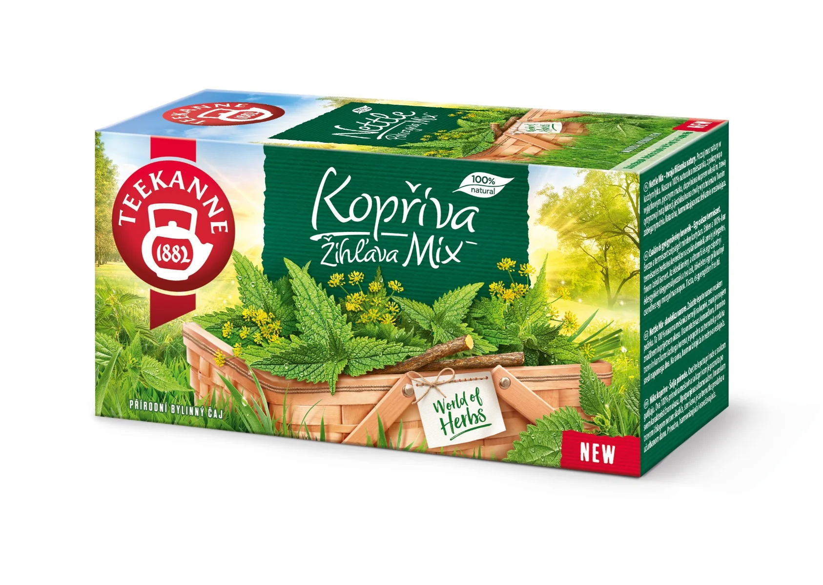 Teekanne Kopřiva mix porcovaný čaj 20x1,6 g