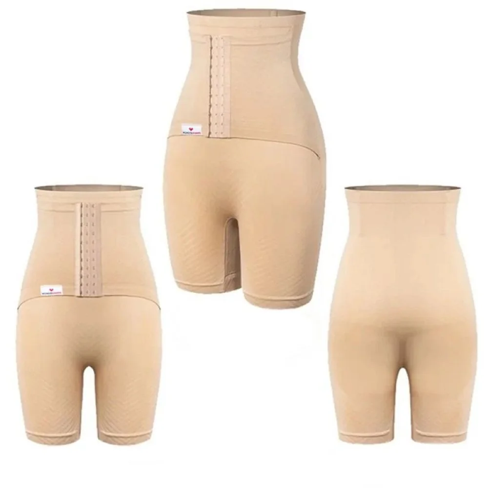 Wondermom Poporodní stahovací kalhotky Belly Binder vel. L 1 ks Beige