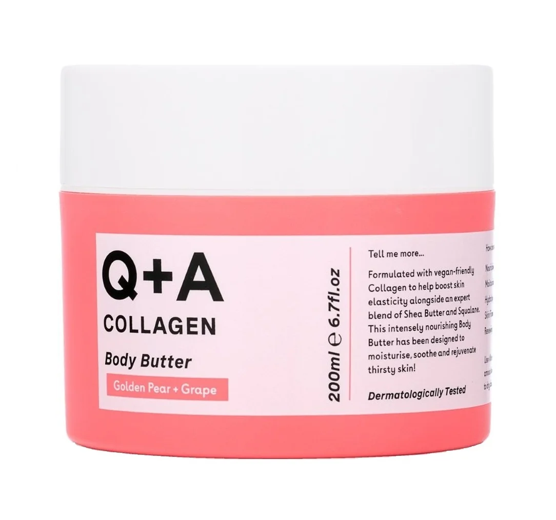Q+A Tělové máslo s kolagenem 200 ml