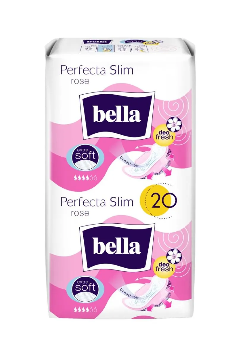 Bella Perfecta Slim Rose ultratenké vložky 2x10 ks