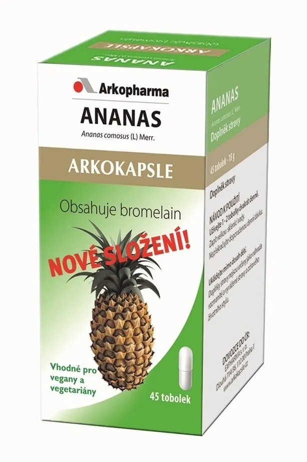 ARKOPHARMA Arkokapsle Ananas 45 kapslí