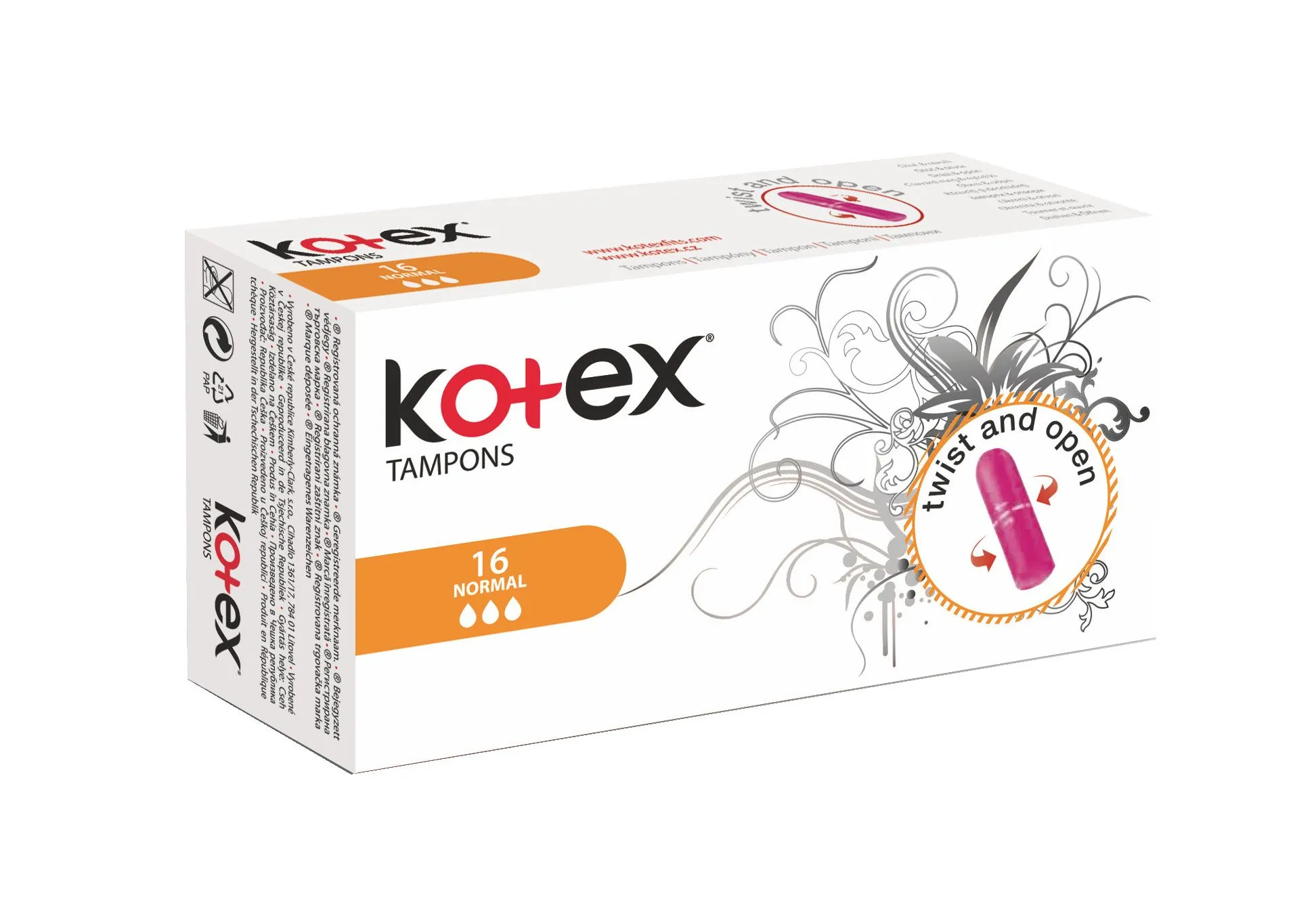 Kotex Normal tampony 16 ks