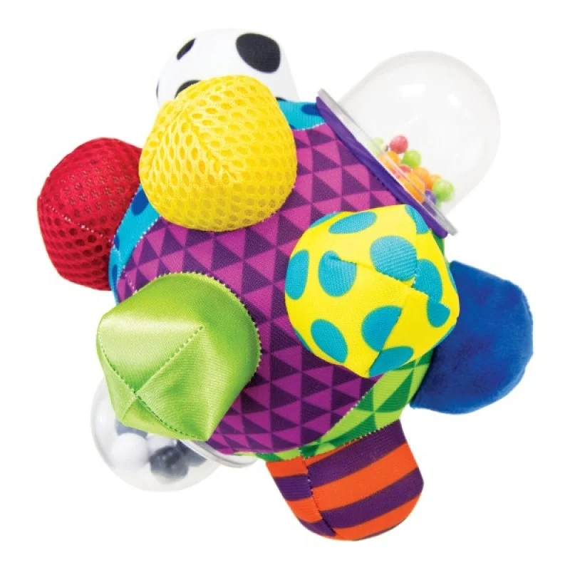 Sassy chrastící míček Bumpy Ball 