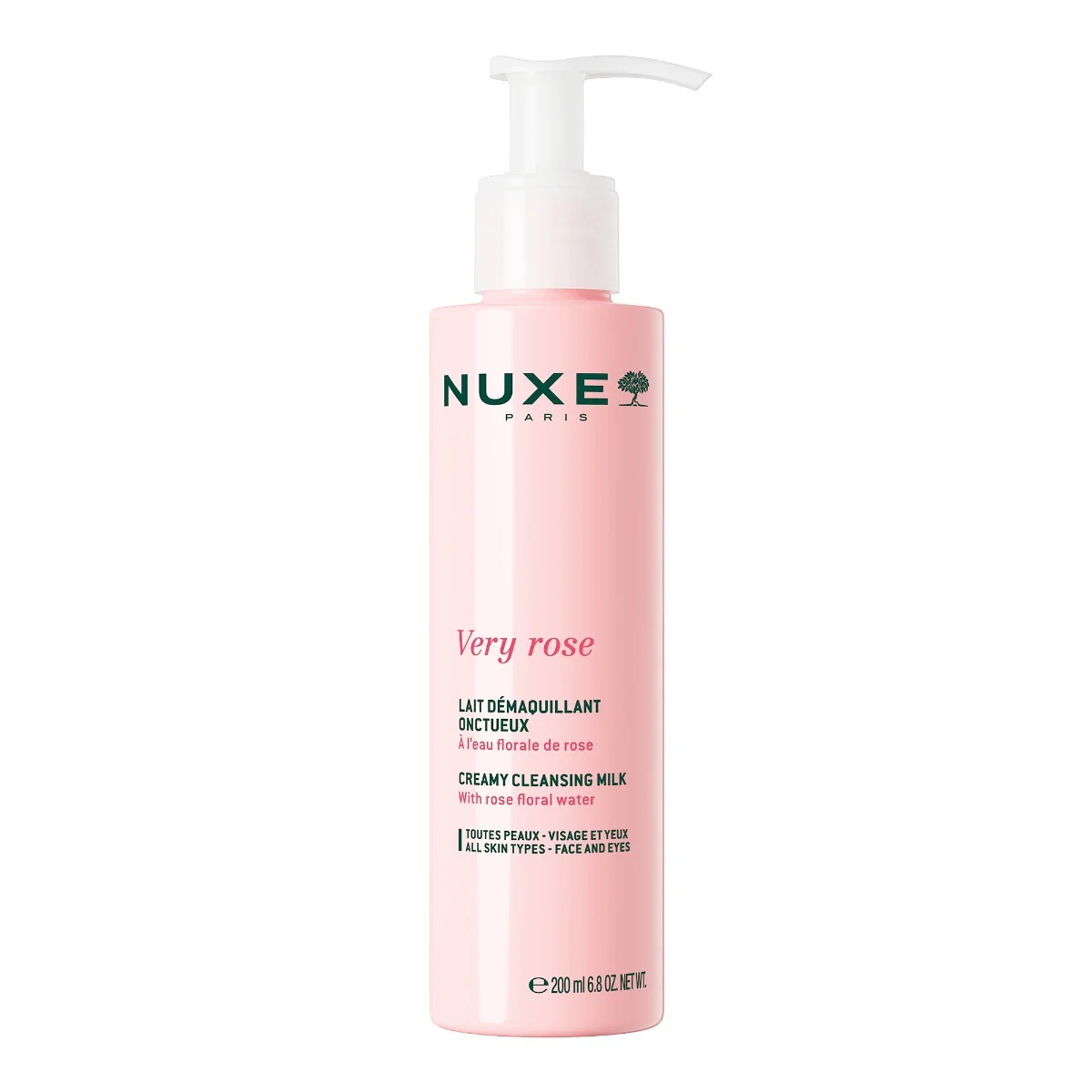 Nuxe Very Rose Krémové čisticí mléko 200 ml